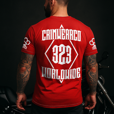 Crim Wear Red Tee *NEW*