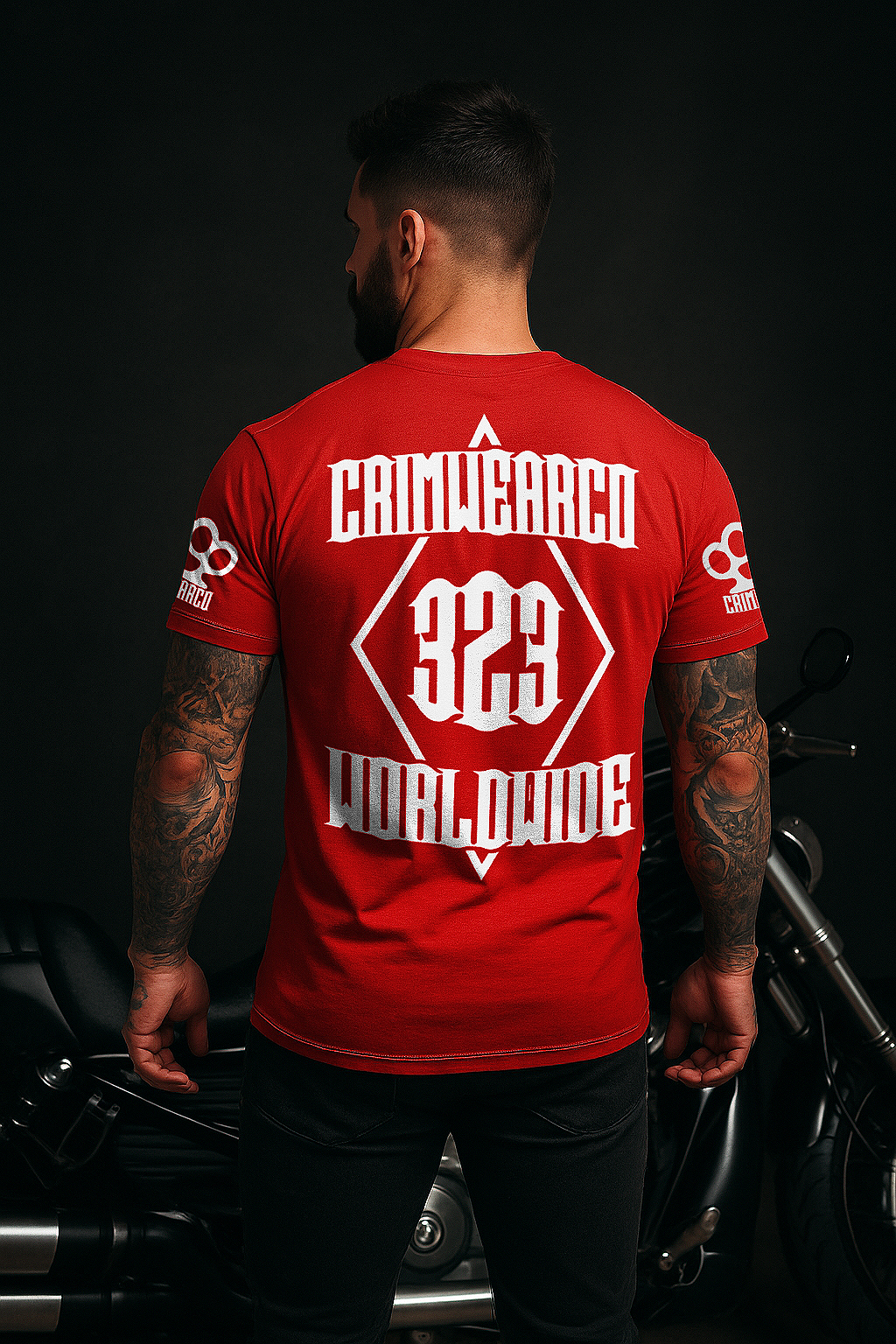 Crim Wear Red Tee *NEW*