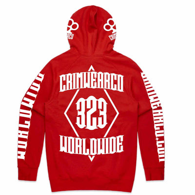 Crim Wear Red Hoodie *NEW*