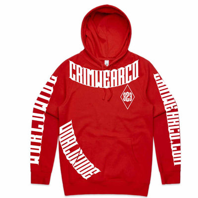 Crim Wear Red Hoodie *NEW*