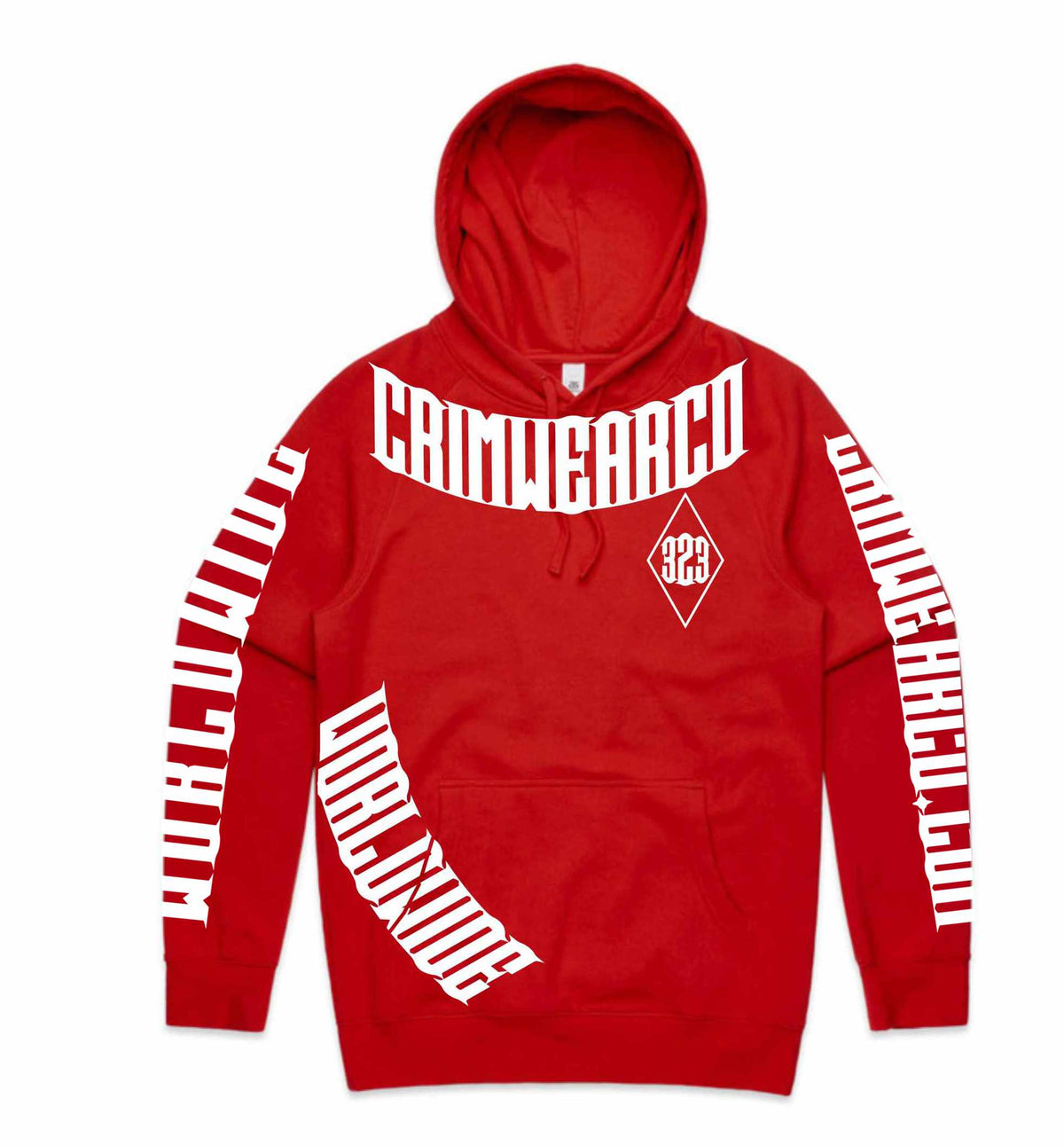 Crim Wear Red Hoodie
