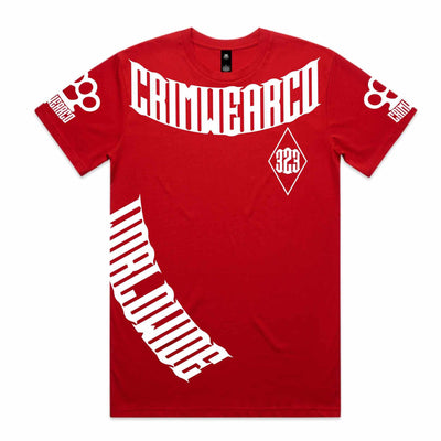 Crim Wear Red Tee *NEW*