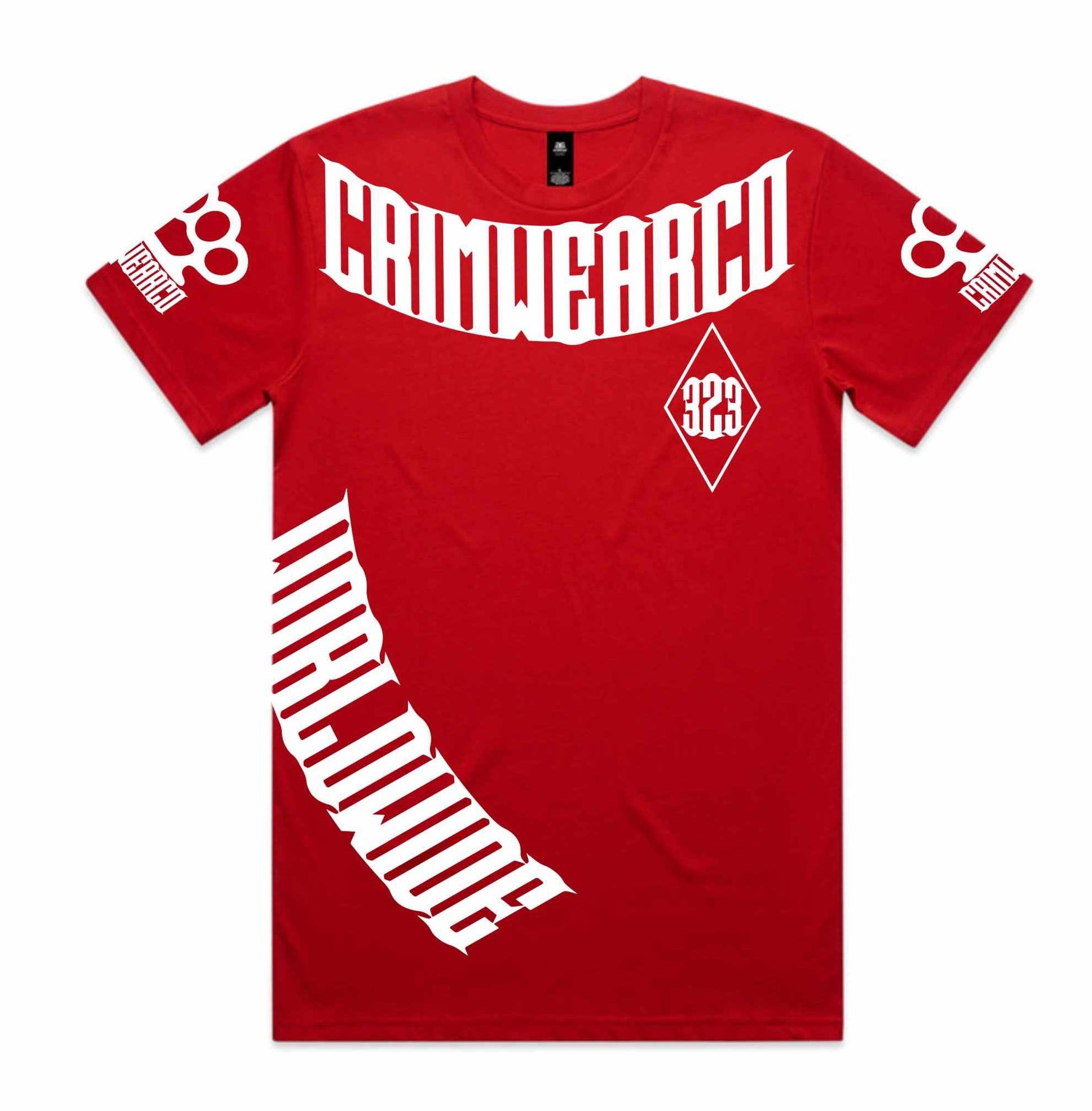 Crim Wear Red Tee *NEW*