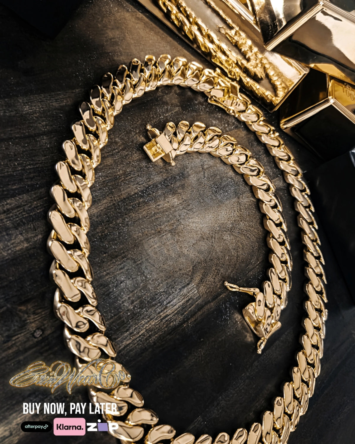 Cuban Link Bracelet or Chain