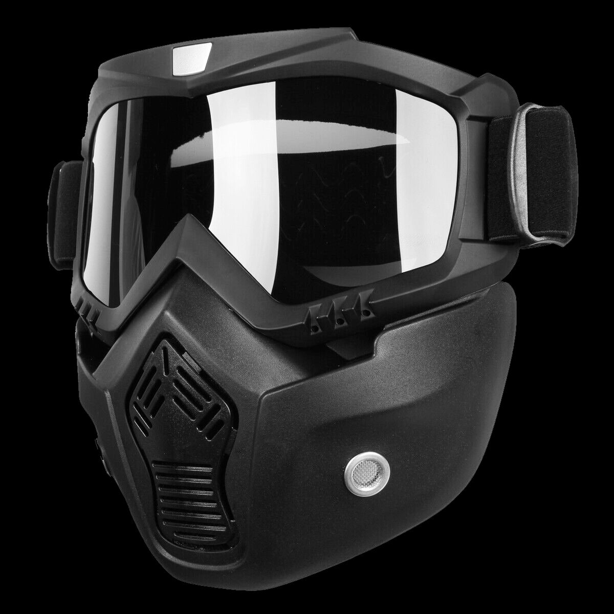 Open Face Mask Shield & Goggles