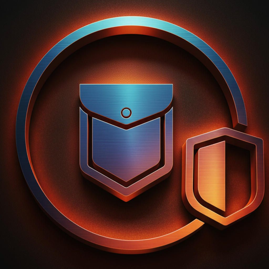 Secret Pocket Secure Icon
