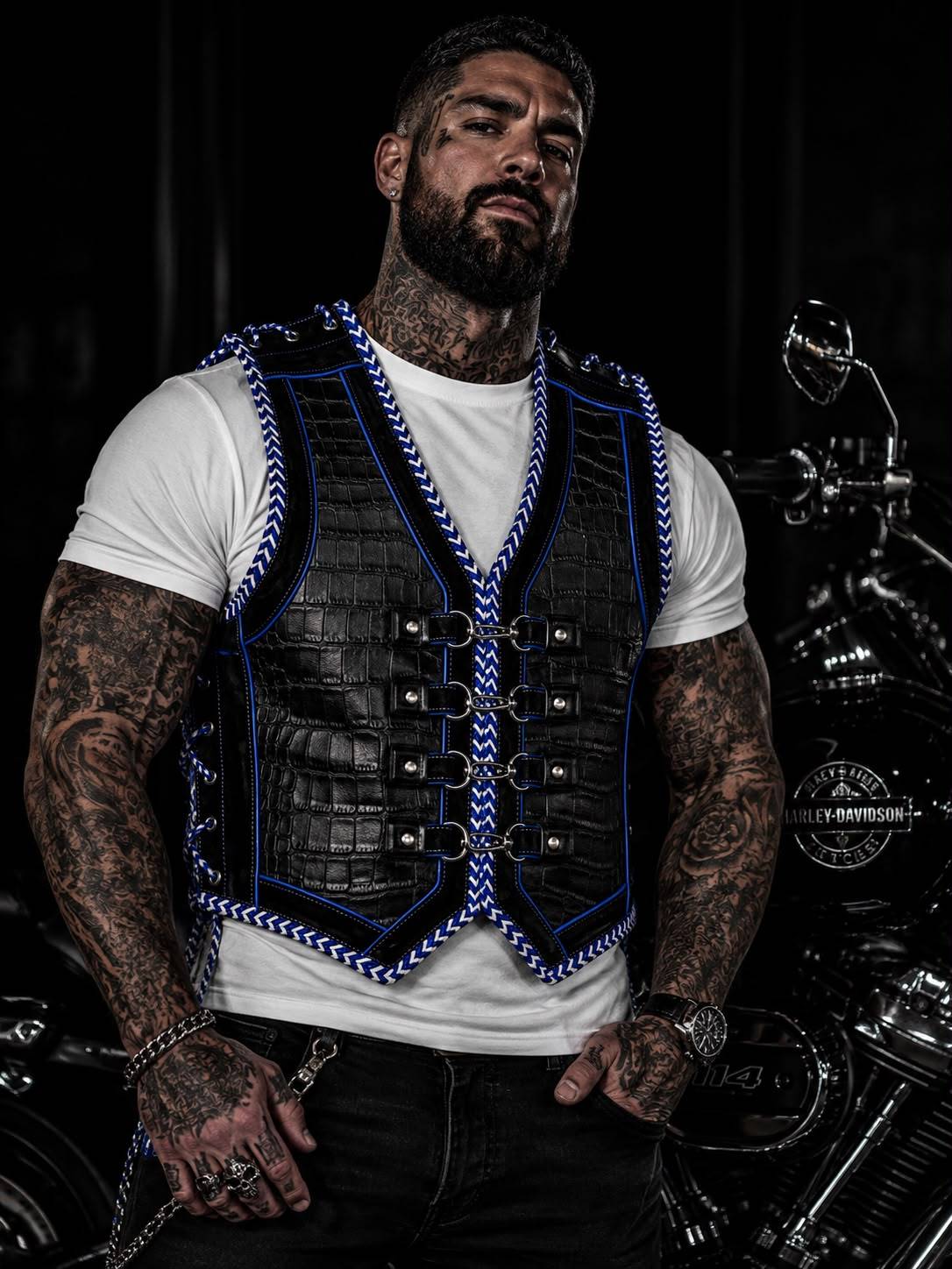 AUS STYLE CUSTOM BRAIDED + PINSTRIPE