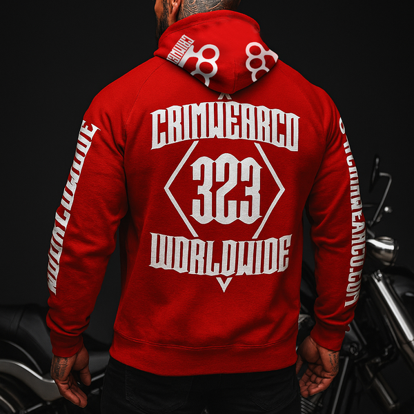 Crim Wear Red Hoodie