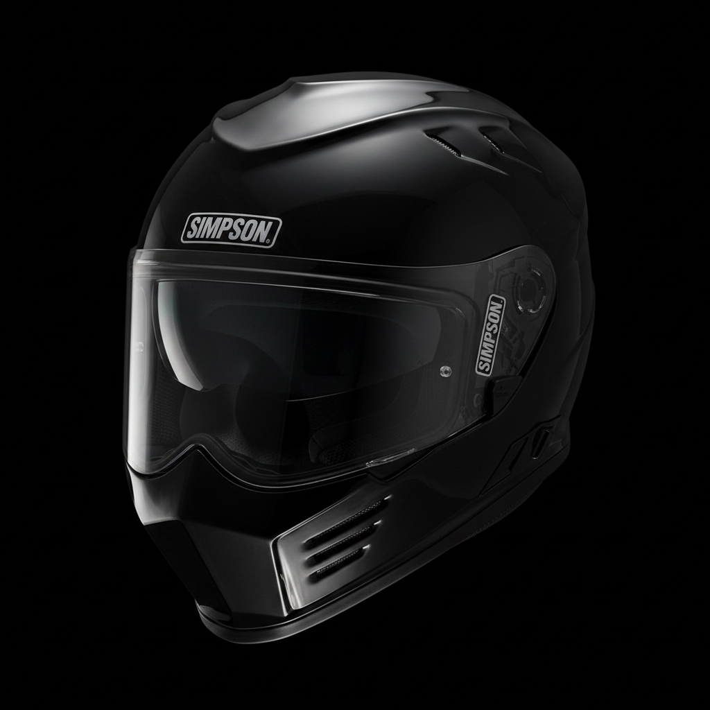 Simpson Helmet – Dark Editorial