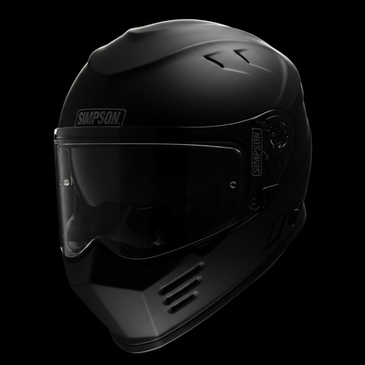 Simpson Helmet – Matte Dark