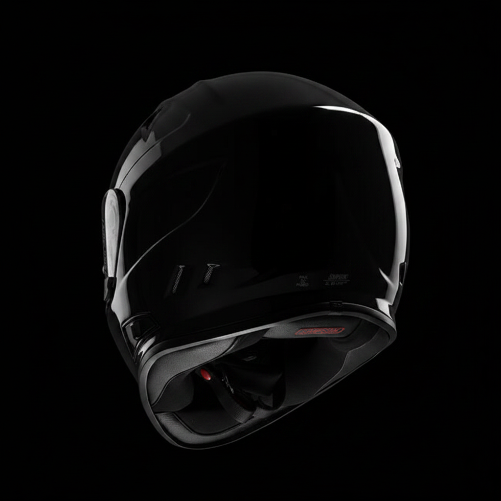 Simpson Helmet – Rear Dark