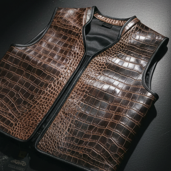 EURO "OFF THE RACK" COGNAC GATOR BELLY 2.0