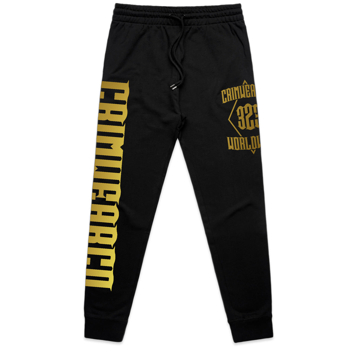 Crim Wear WOMENS Black Track Pants