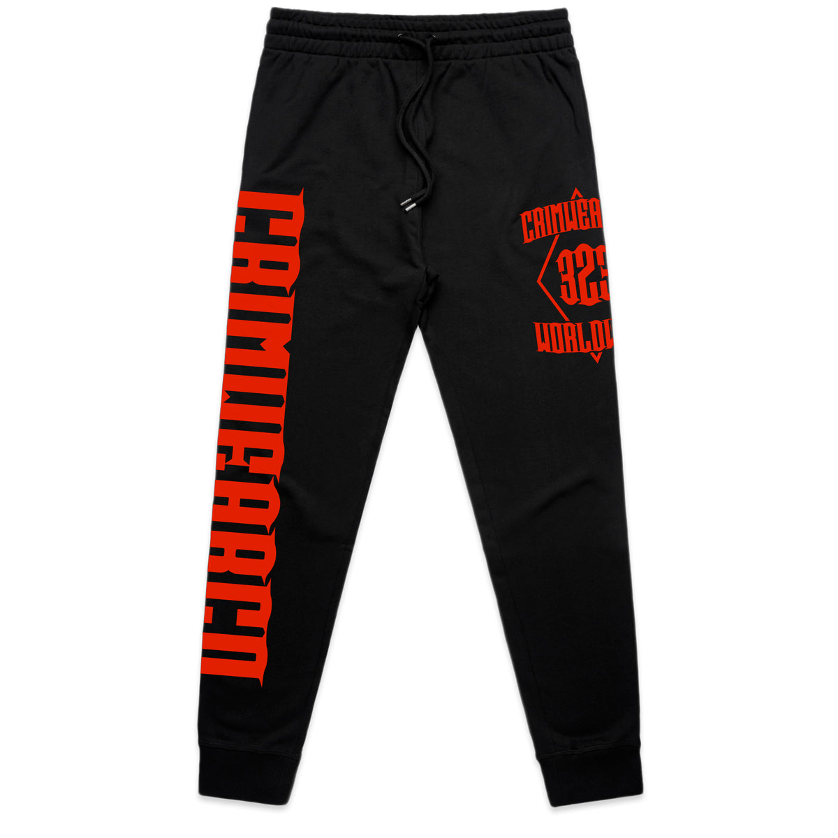 Crim Wear WOMENS Black Track Pants