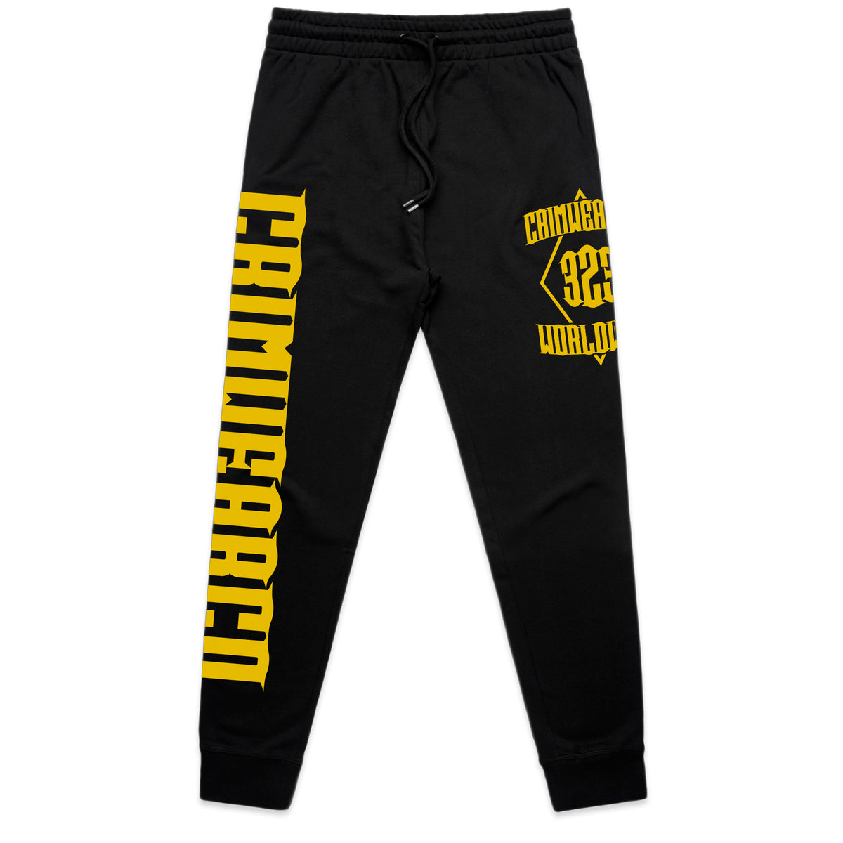 Crim Wear WOMENS Black Track Pants