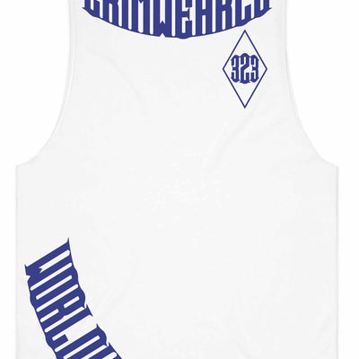 Crim Wear White Muscle Tee