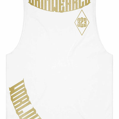Crim Wear White Muscle Tee