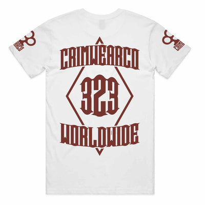 Crim Wear White Tee *NEW*