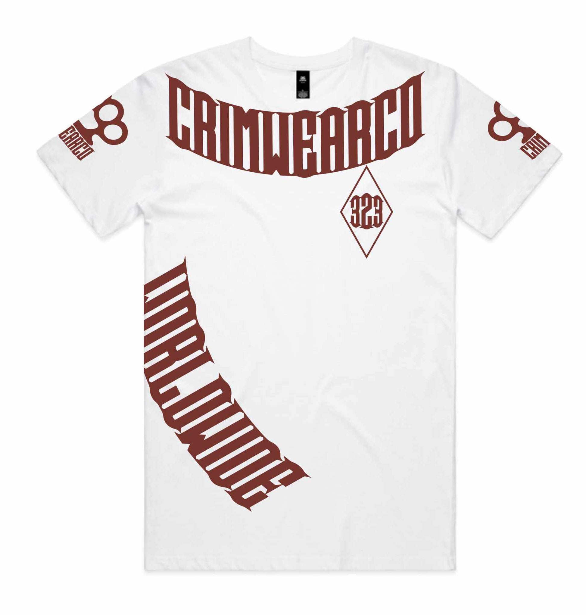 Crim Wear White Tee *NEW*