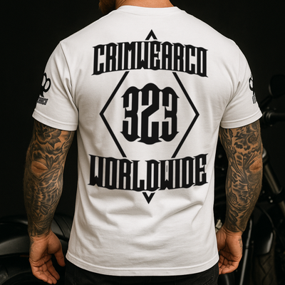 Crim Wear White Tee *NEW*
