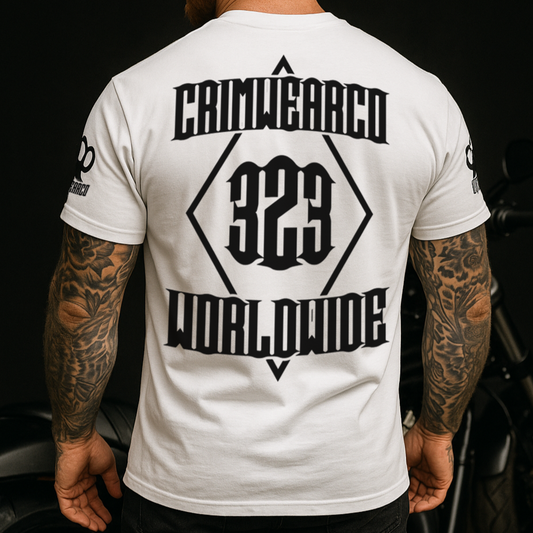 Crim Wear White Tee *NEW*