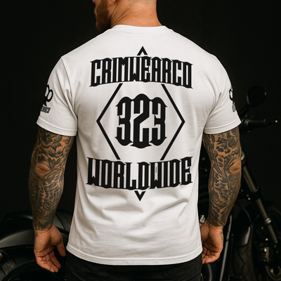 Crim Wear White Tee *NEW*