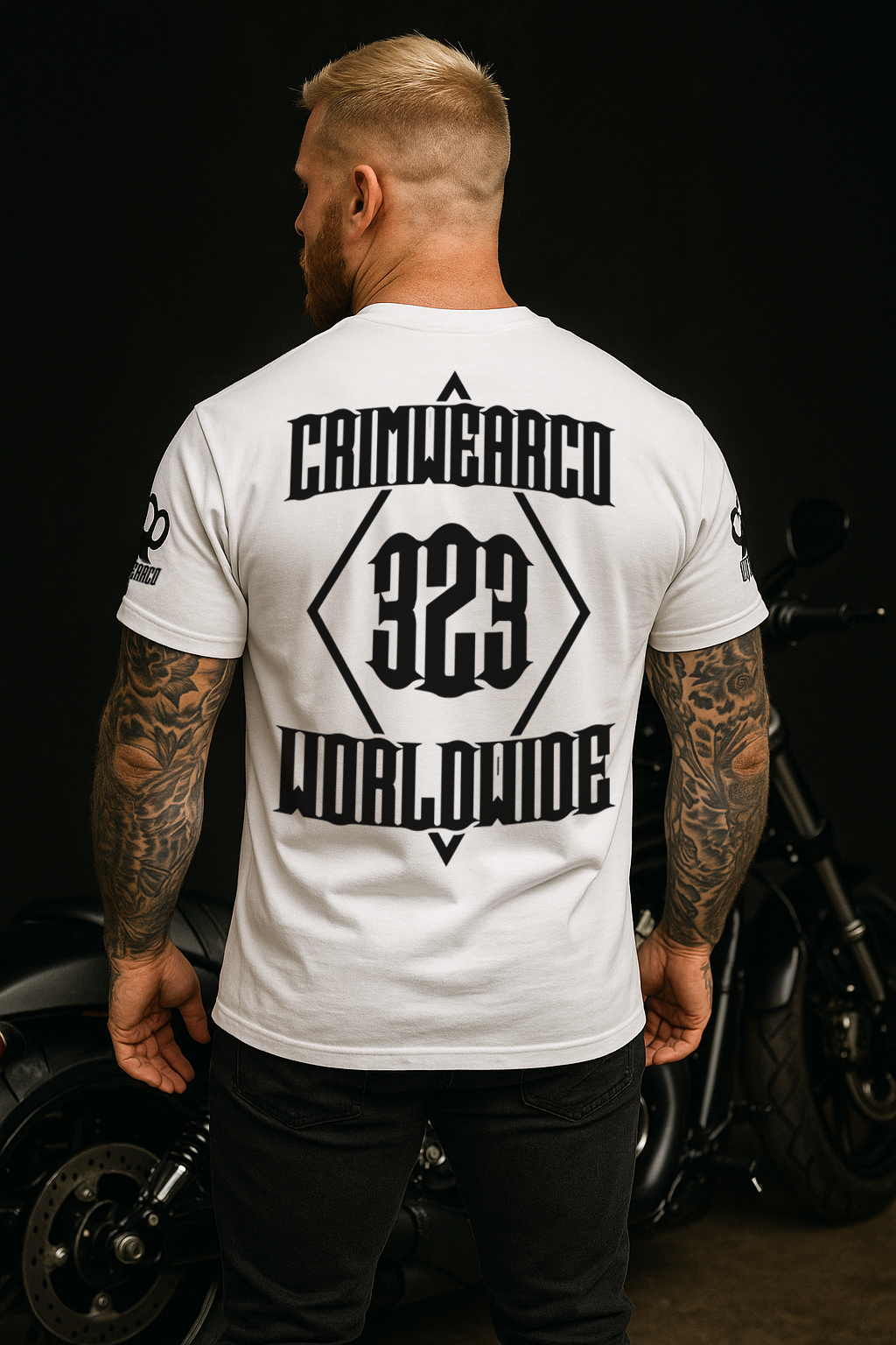 Crim Wear White Tee *NEW*