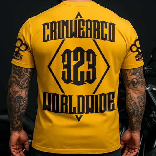 Crim Wear Yellow Tee *NEW*
