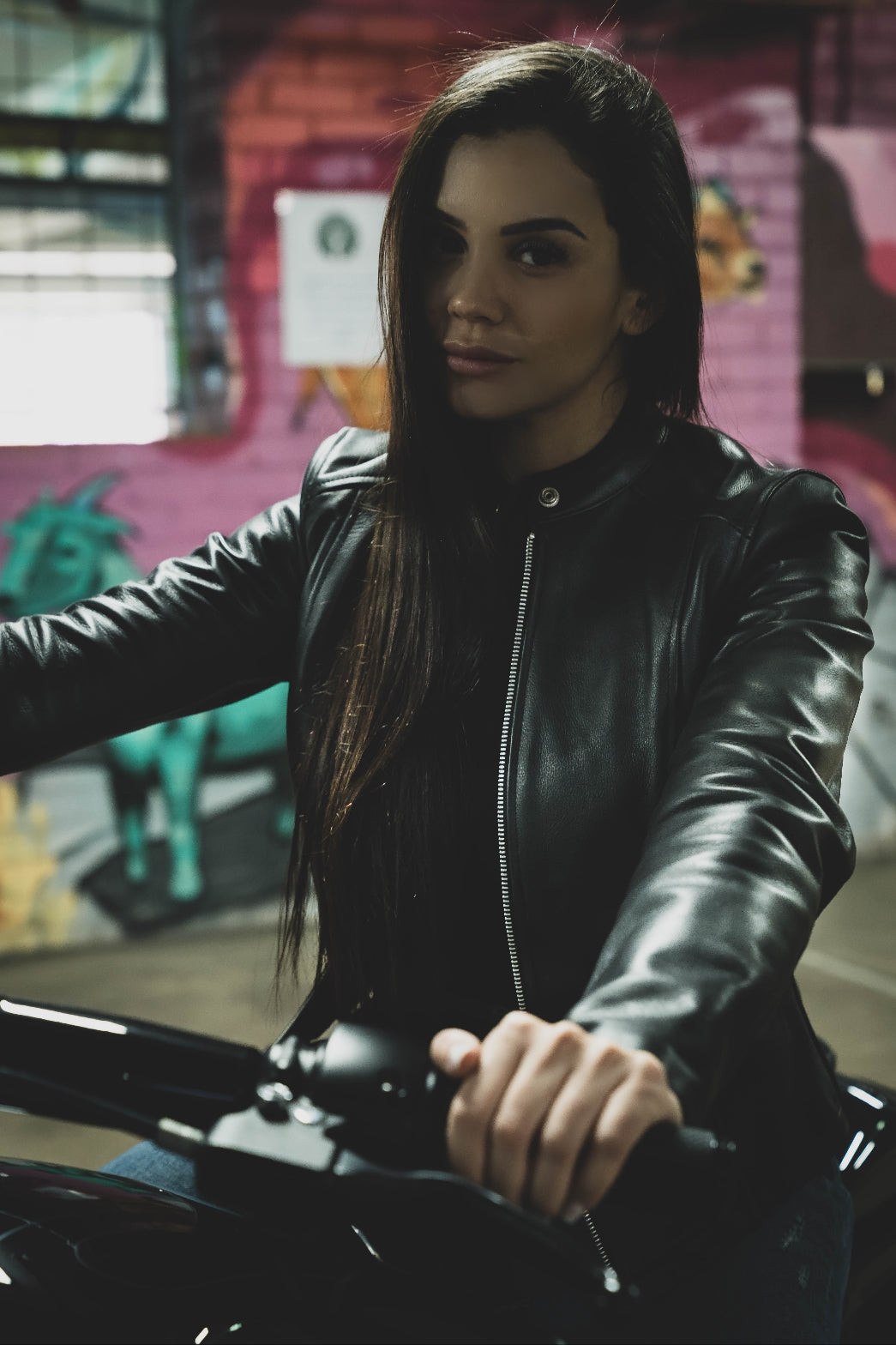 LADIES "OFF THE RACK" ZIP JACKET