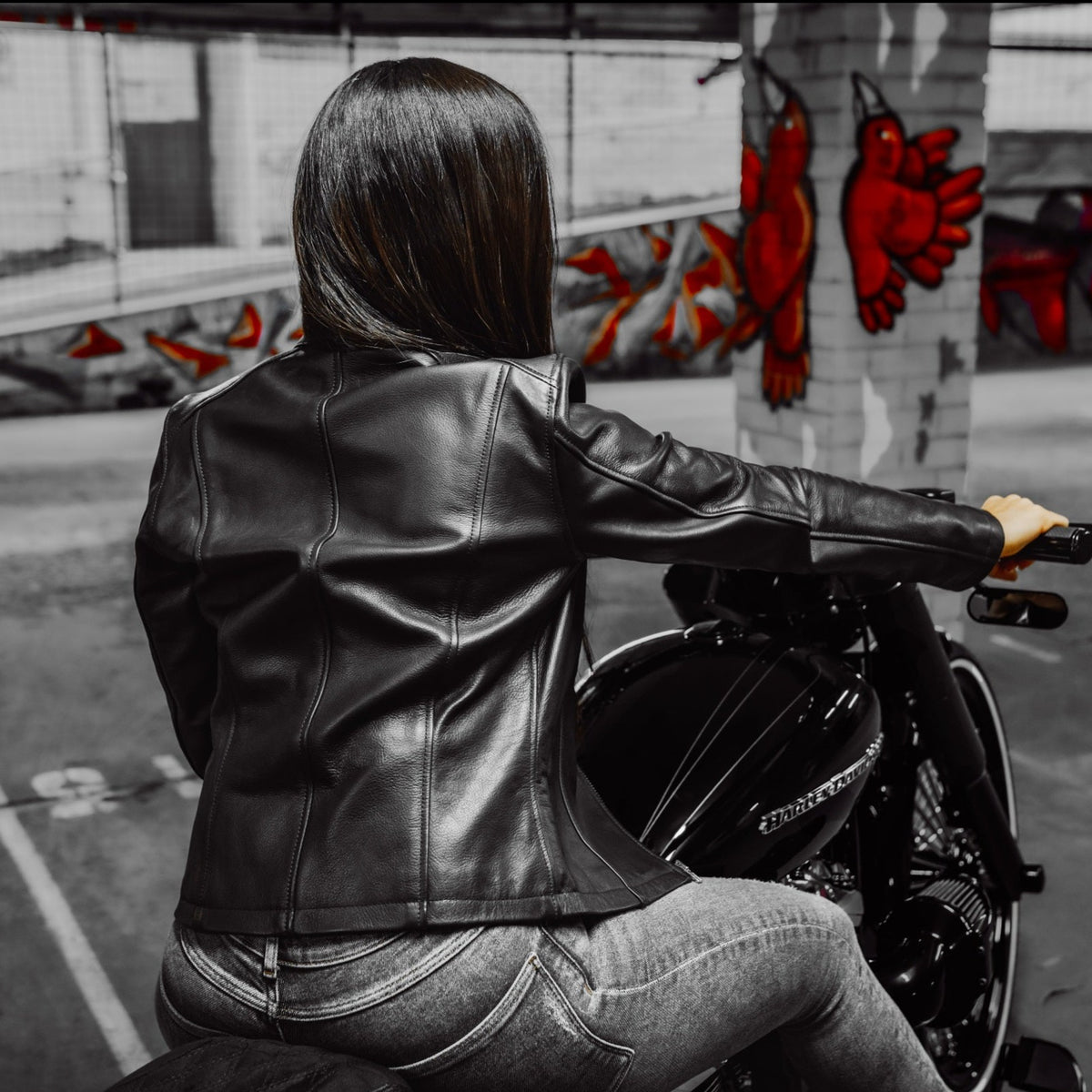 LADIES "OFF THE RACK" ZIP JACKET