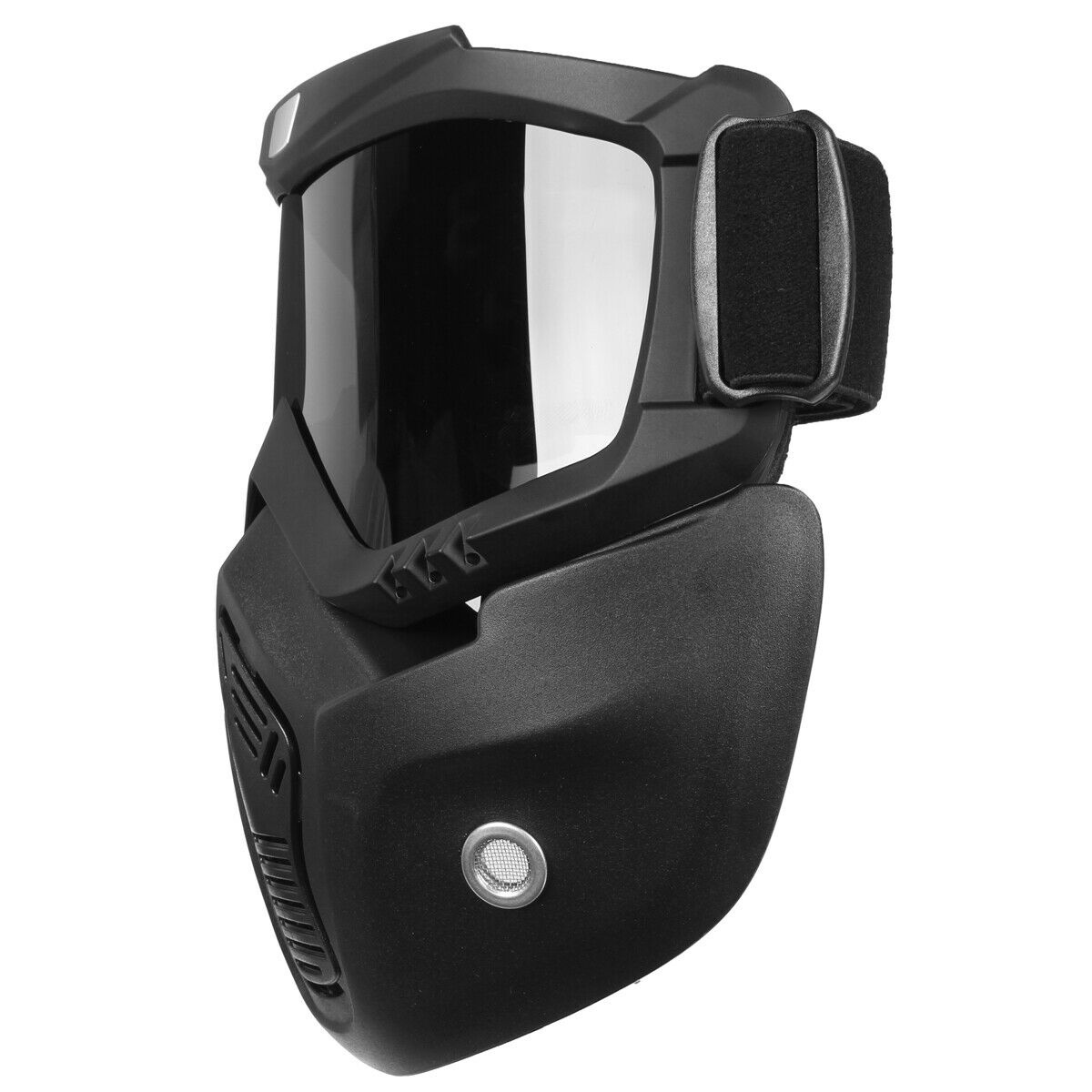 Open Face Mask Shield & Goggles