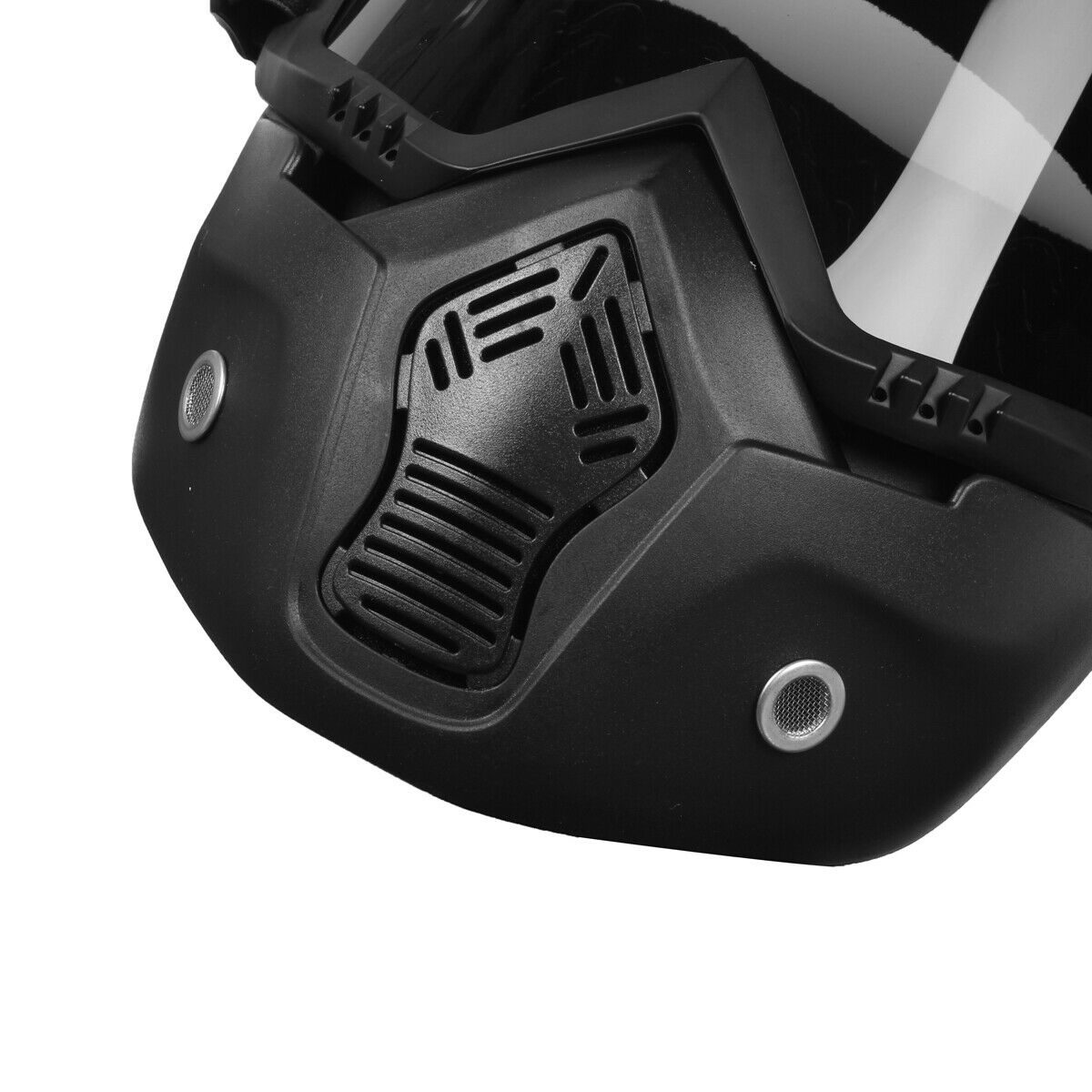 Open Face Mask Shield & Goggles