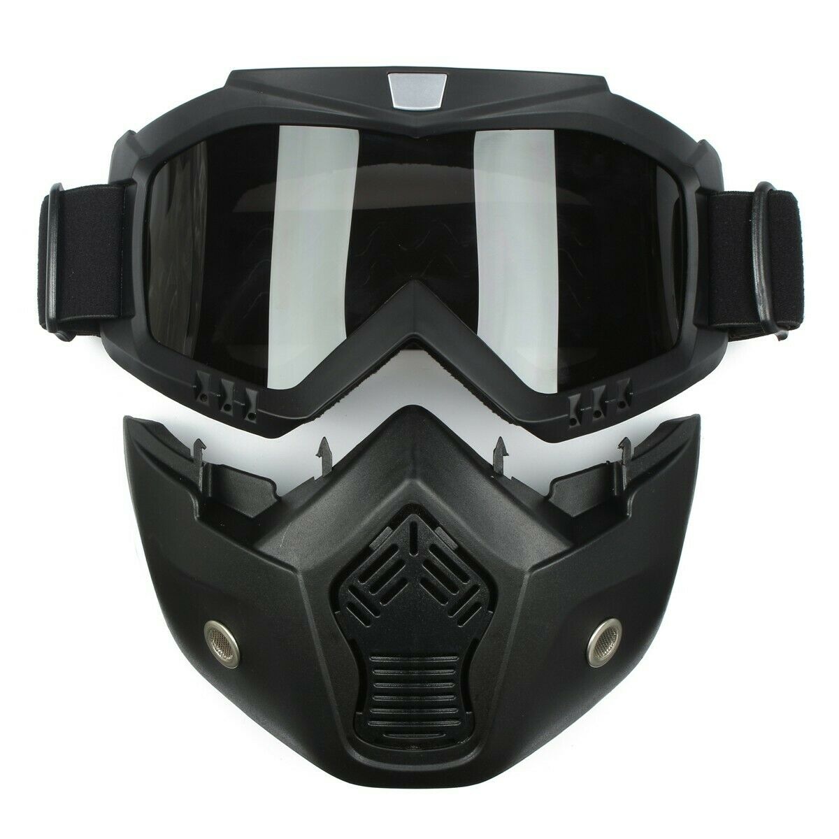 Modular Motorcycle Bike Riding Helmet Open Face Maskk Shield Goggles l+