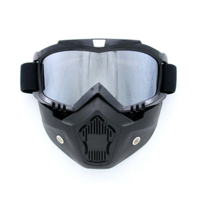 Open Face Mask Shield & Goggles