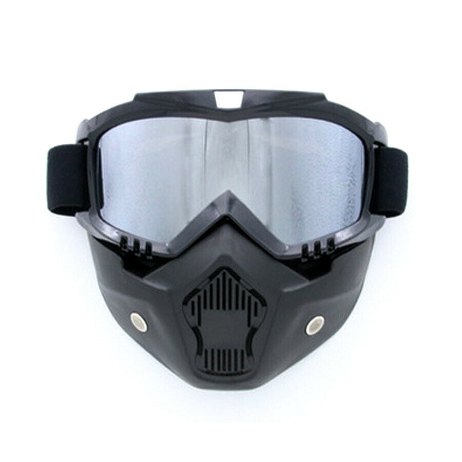 Open Face Mask Shield & Goggles
